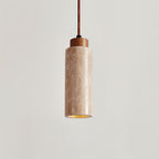 Cardelis Travertine Pendant Light-Moonnatur