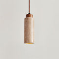 Cardelis Travertine Pendant Light-Moonnatur