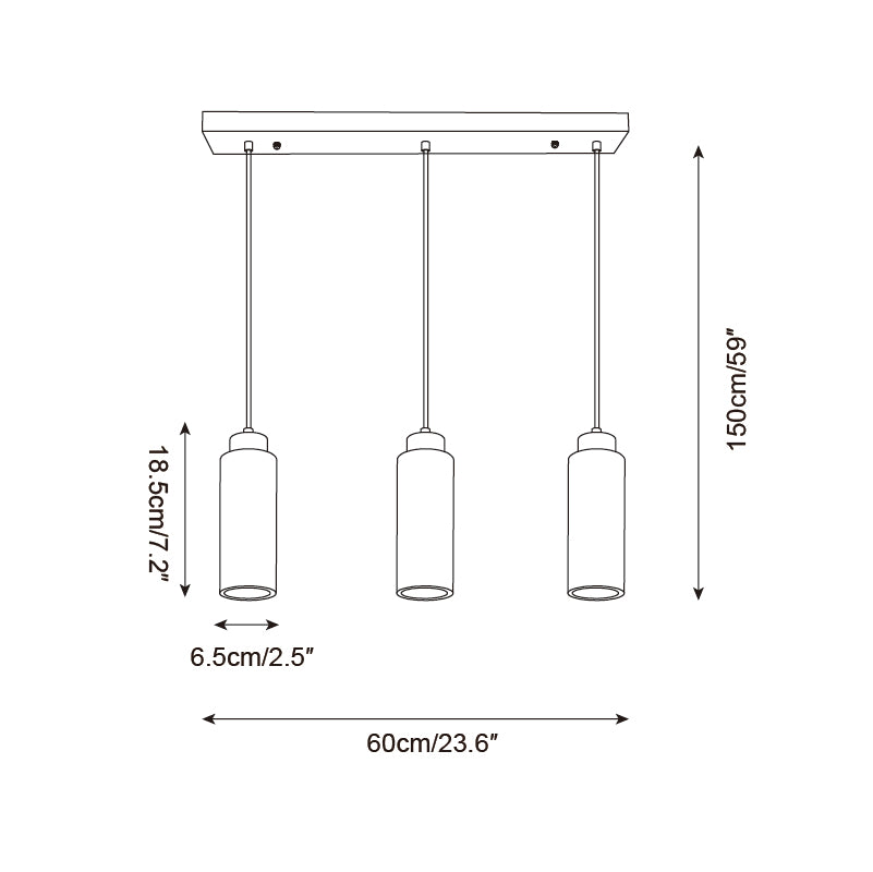 Cardelis Travertine Pendant Light-Moonnatur