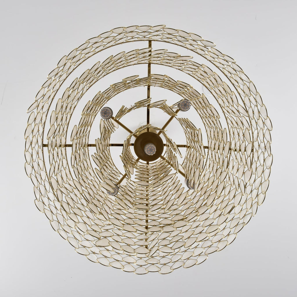 Savenwyn Shell Chandelier-Moonnatur