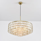 Savenwyn Shell Chandelier-Moonnatur