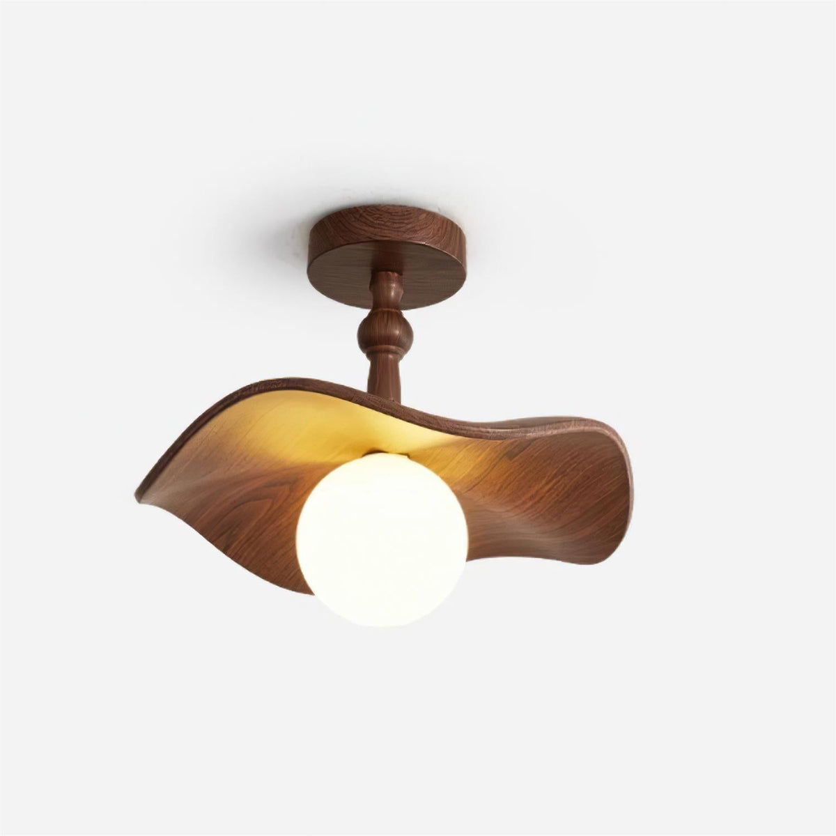 Haldelmoss Resin Ceiling Light-Moonnatur