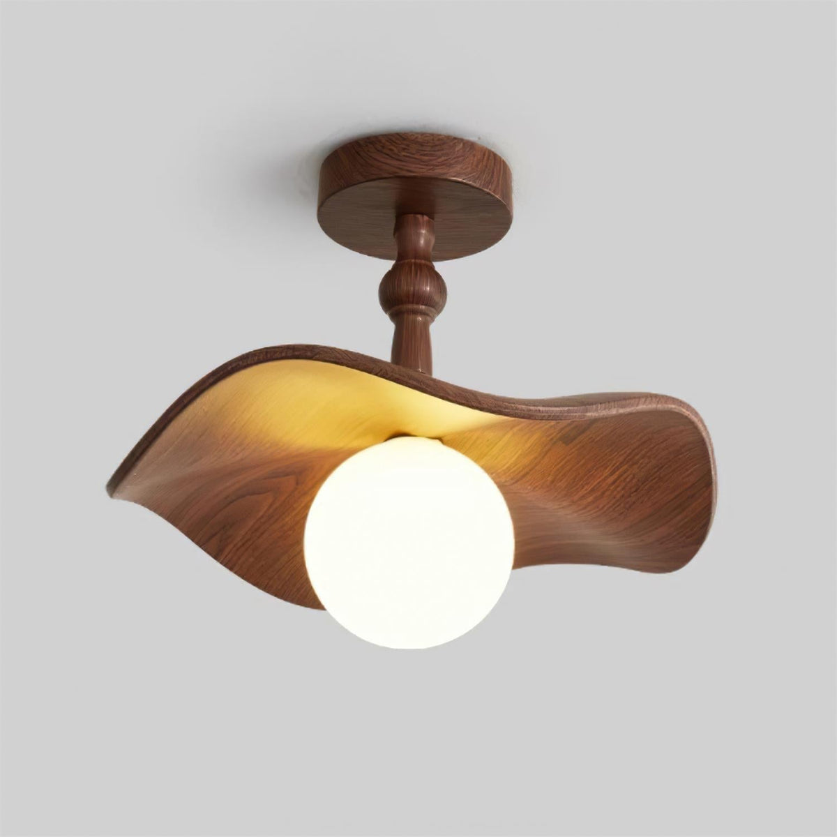 Haldelmoss Resin Ceiling Light-Moonnatur