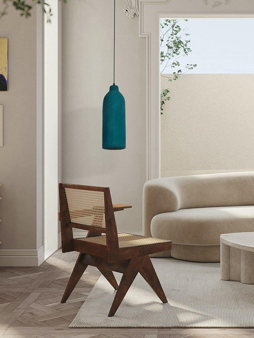Torrenaelle Polystyrene Pendant Light-Moonnatur