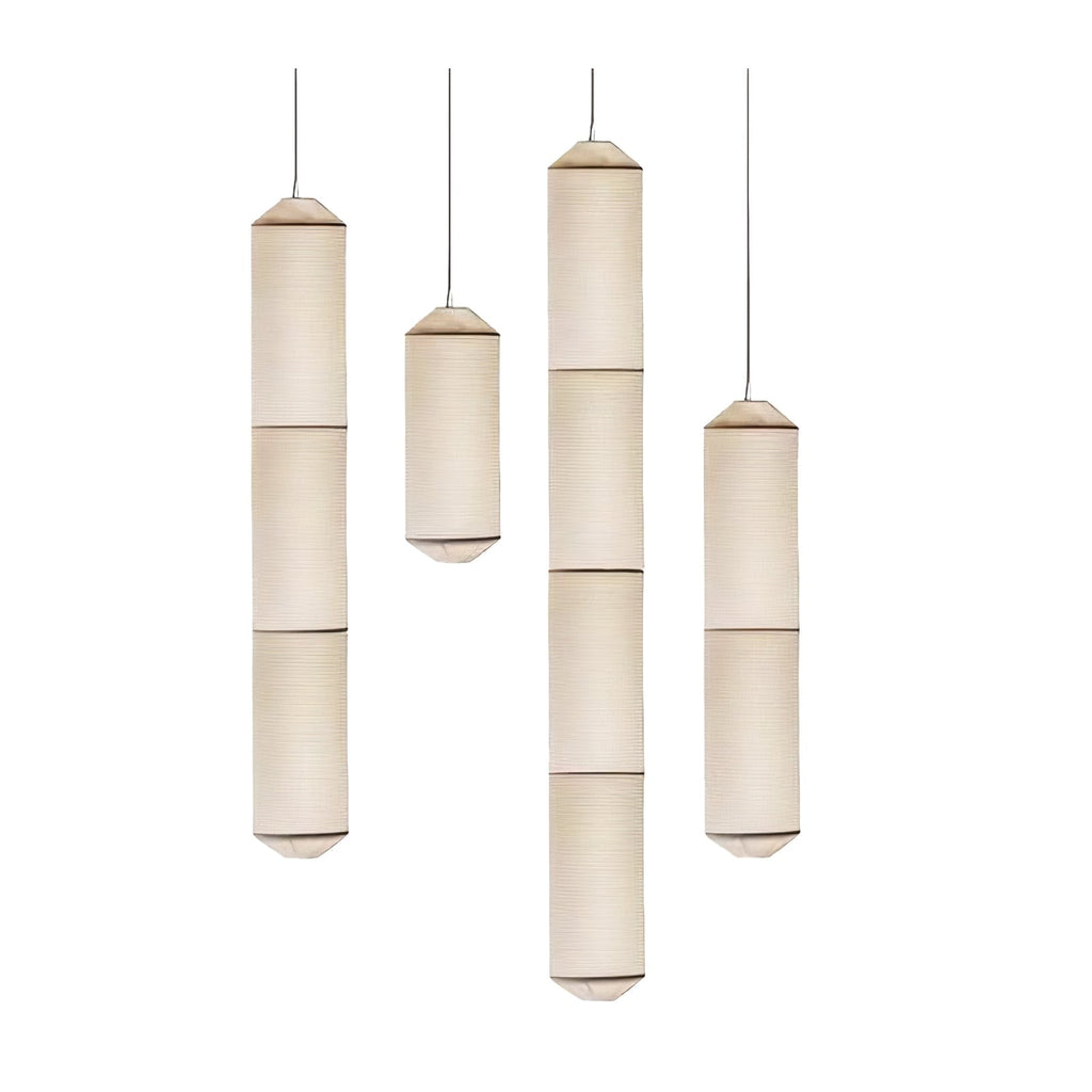 Lavinelle Mulberry Silk Pendant Light-Moonnatur
