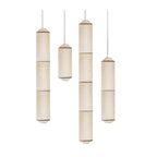 Lavinelle Mulberry Silk Pendant Light-Moonnatur