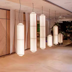 Lavinelle Mulberry Silk Pendant Light-Moonnatur