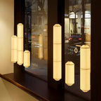 Lavinelle Mulberry Silk Pendant Light-Moonnatur