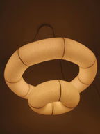 Lavinelle Mulberry Silk Pendant Light-Moonnatur