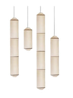 Lavinelle Mulberry Silk Pendant Light-Moonnatur