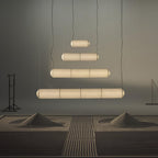 Lavinelle Mulberry Silk Pendant Light-Moonnatur