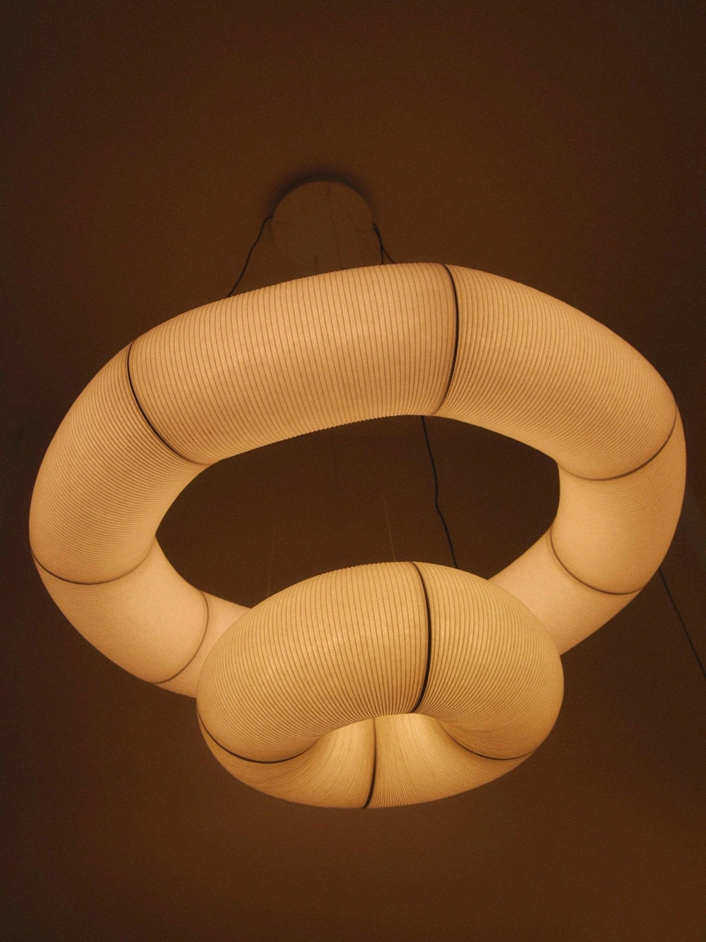 Lavinelle Mulberry Silk Pendant Light-Moonnatur