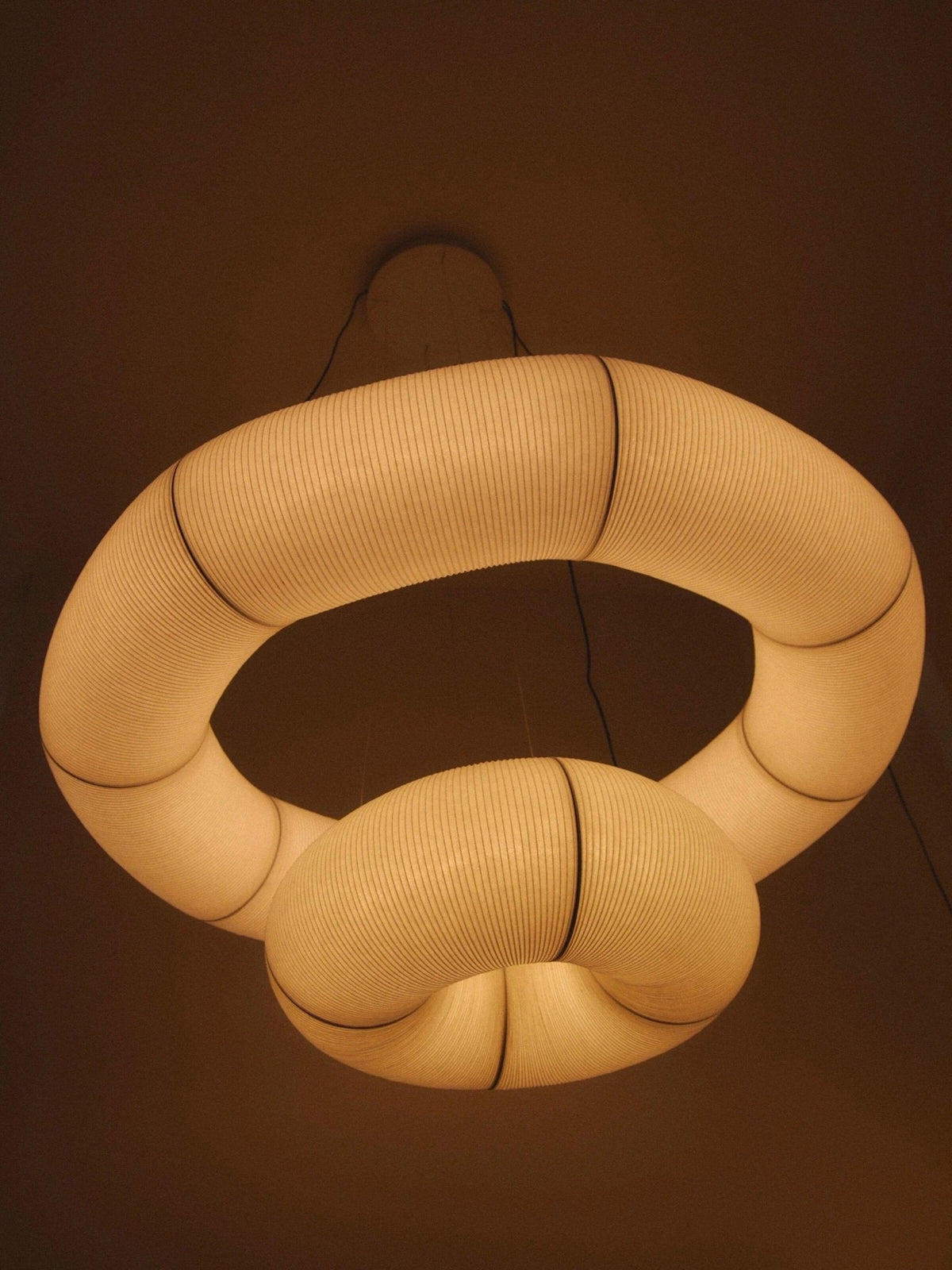 Lavinelle Mulberry Silk Pendant Light-Moonnatur