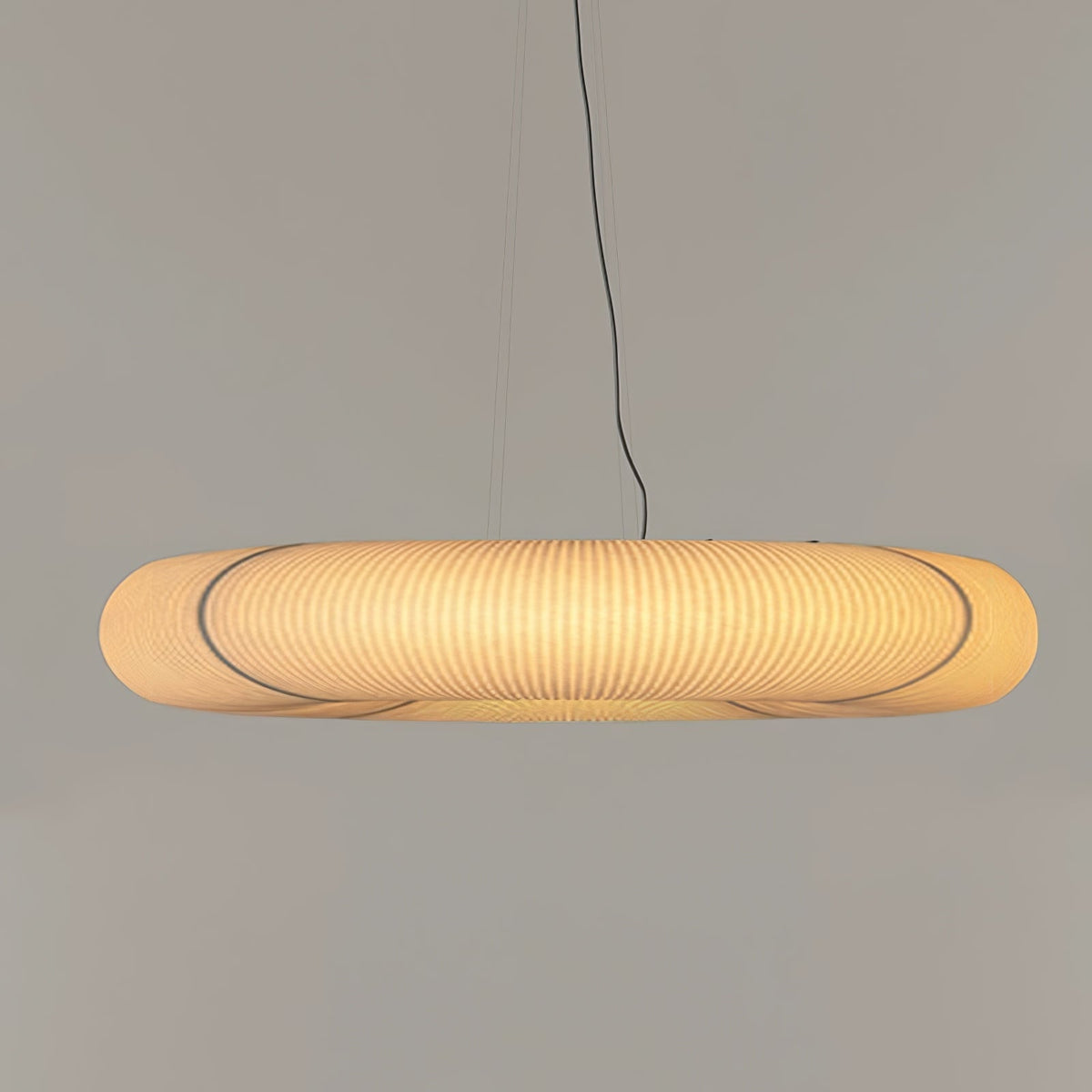Lavinelle Mulberry Silk Pendant Light-Moonnatur