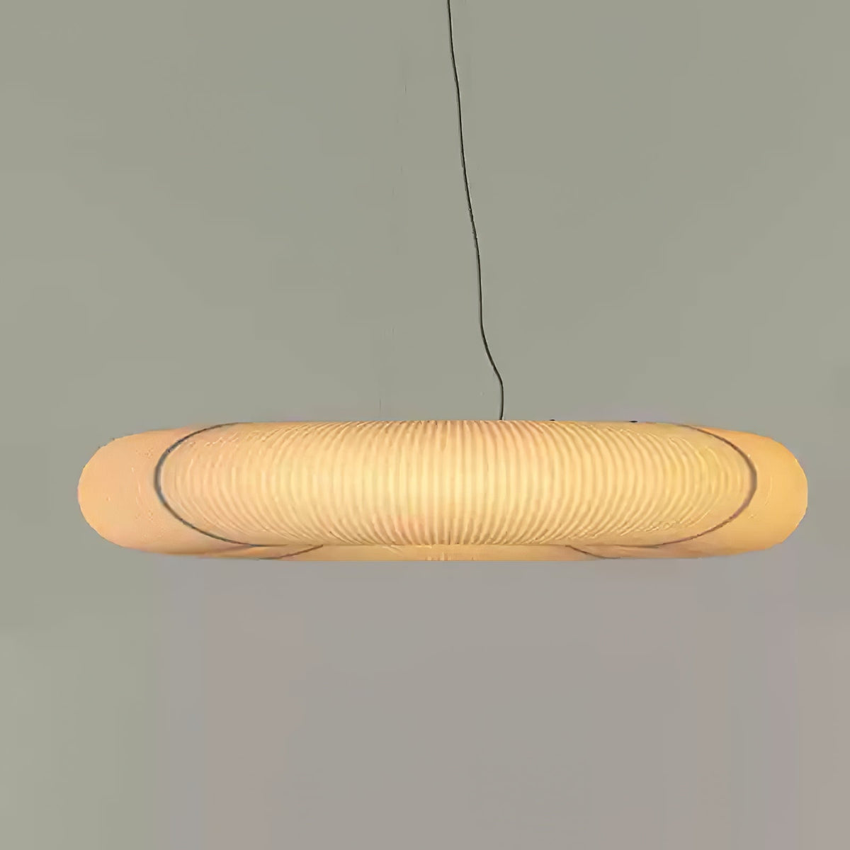 Lavinelle Mulberry Silk Pendant Light-Moonnatur