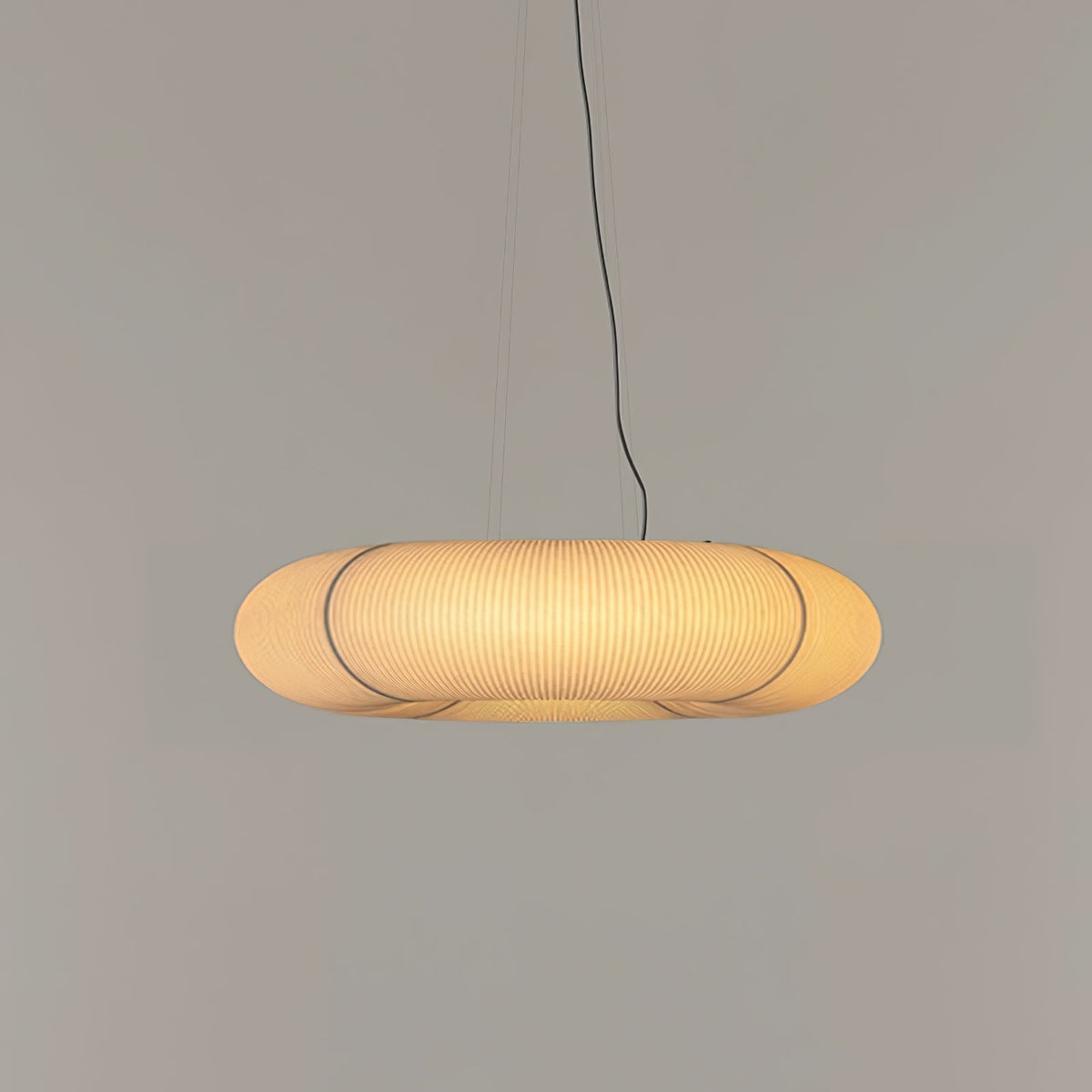 Lavinelle Mulberry Silk Pendant Light-Moonnatur