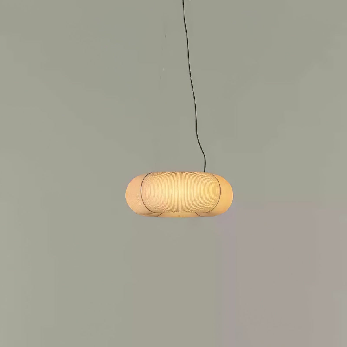 Lavinelle Mulberry Silk Pendant Light-Moonnatur
