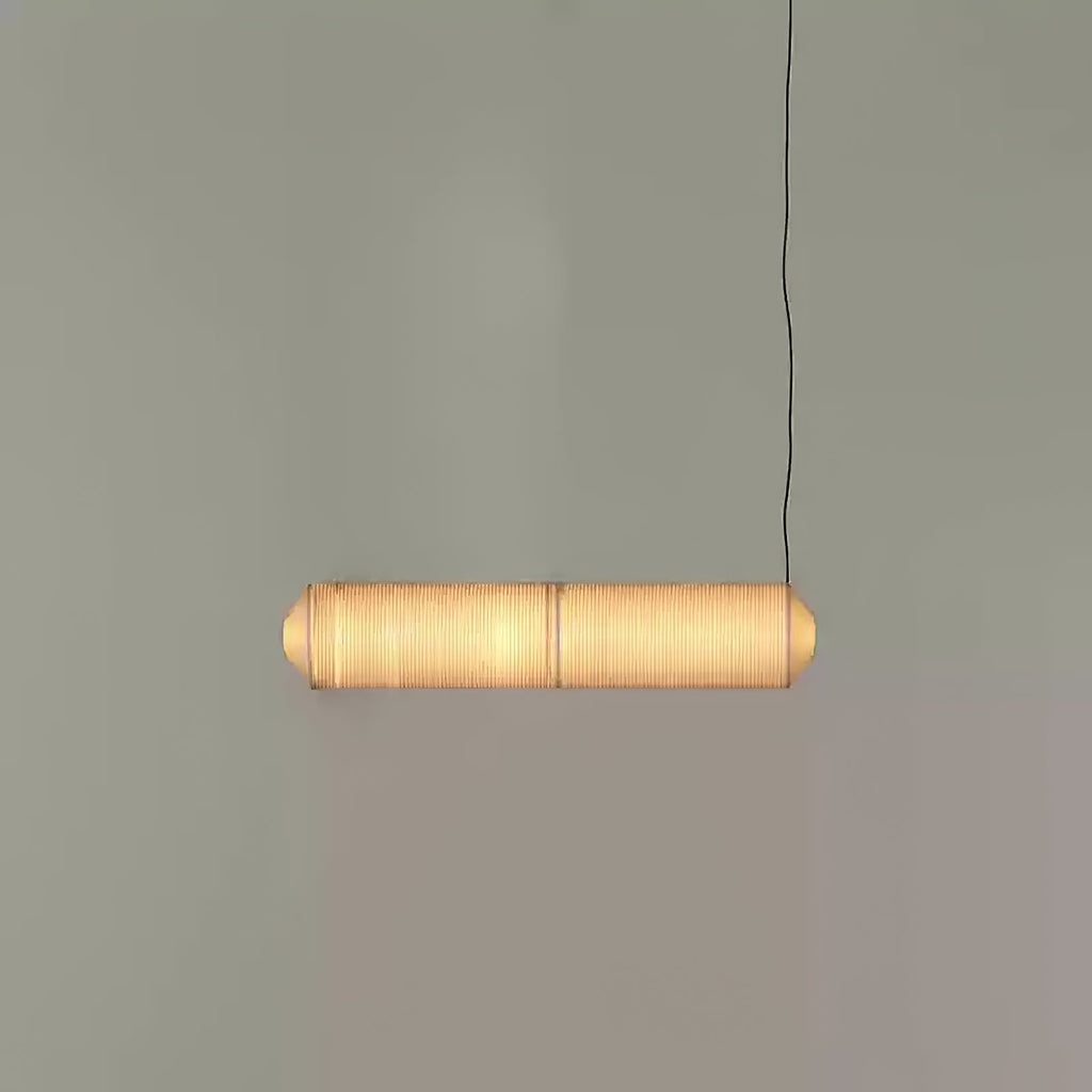 Lavinelle Mulberry Silk Pendant Light-Moonnatur