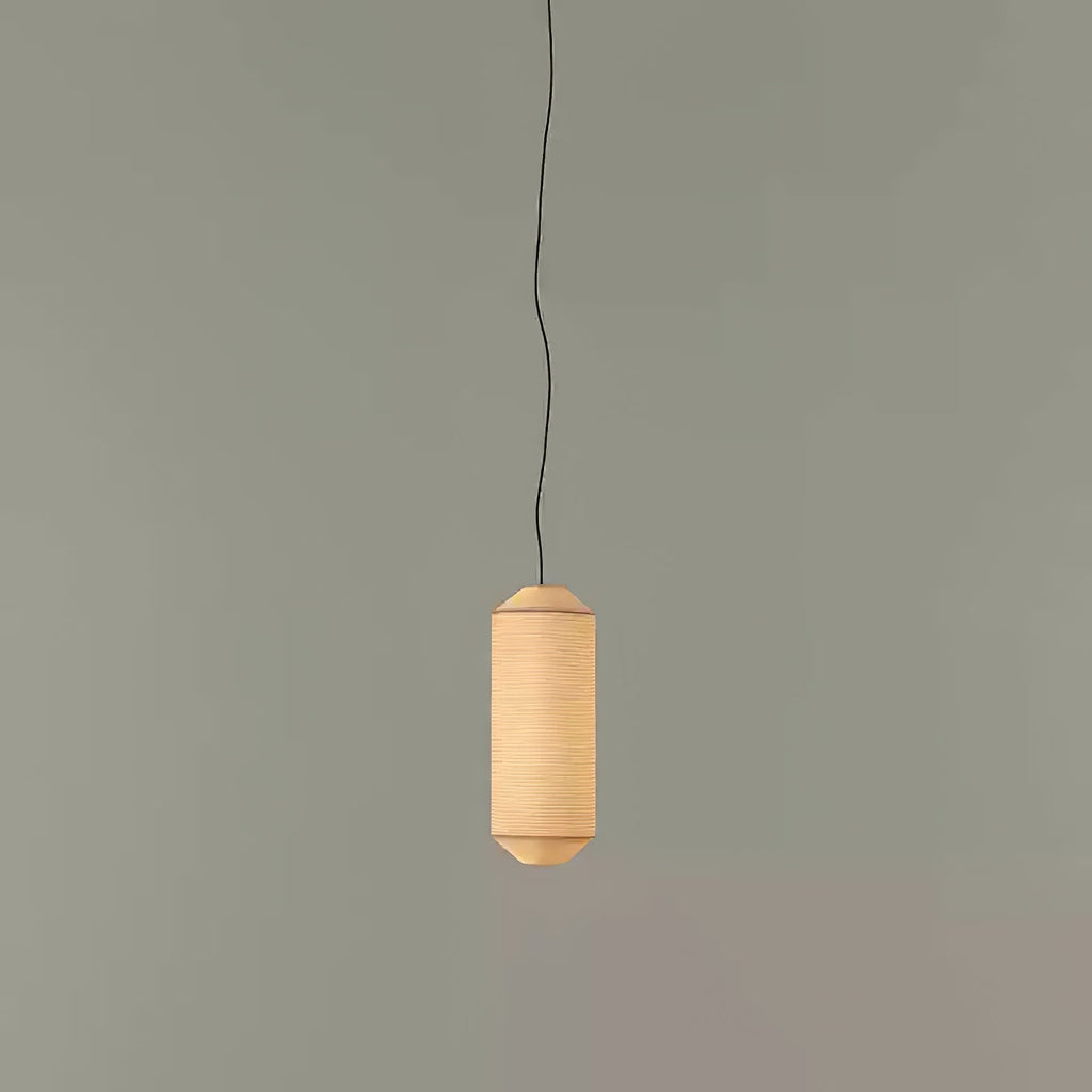 Lavinelle Mulberry Silk Pendant Light-Moonnatur