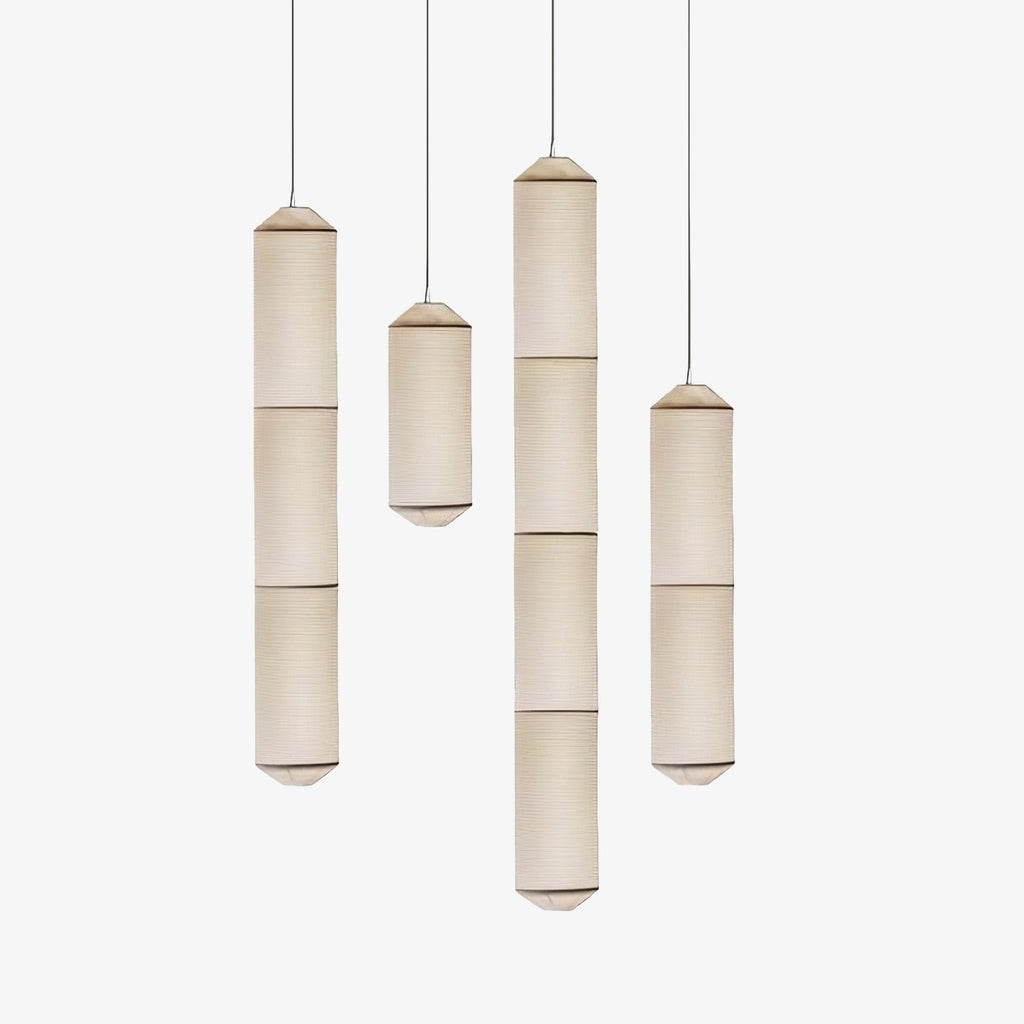 Lavinelle Mulberry Silk Pendant Light-Moonnatur