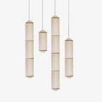 Lavinelle Mulberry Silk Pendant Light-Moonnatur