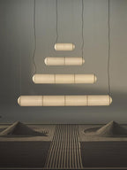 Lavinelle Mulberry Silk Pendant Light-Moonnatur