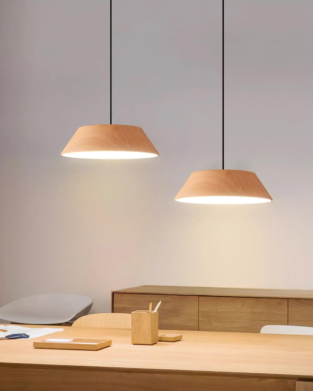 Haldelwick Metal Pendant Light-Moonnatur