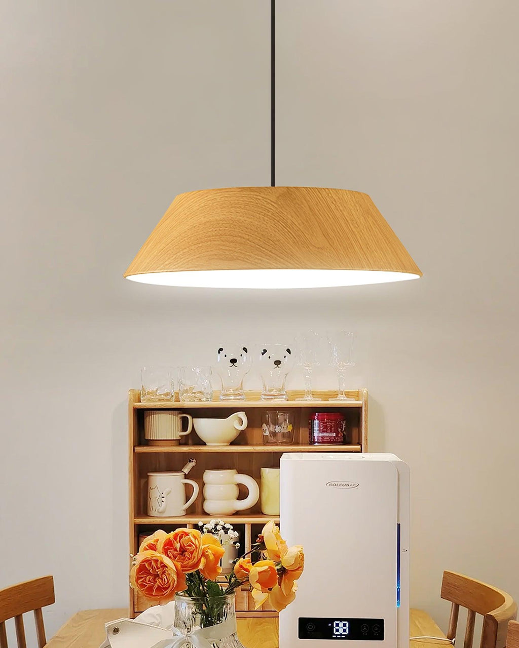 Haldelwick Metal Pendant Light-Moonnatur