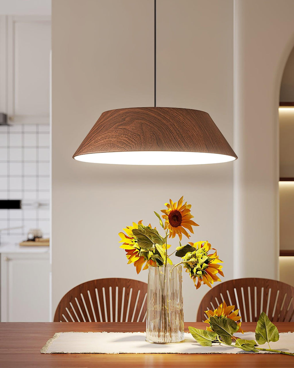 Haldelwick Metal Pendant Light-Moonnatur