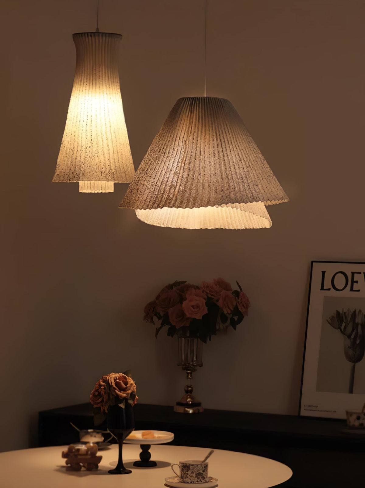Raleniel Stainless Steel Pendant Light-Moonnatur
