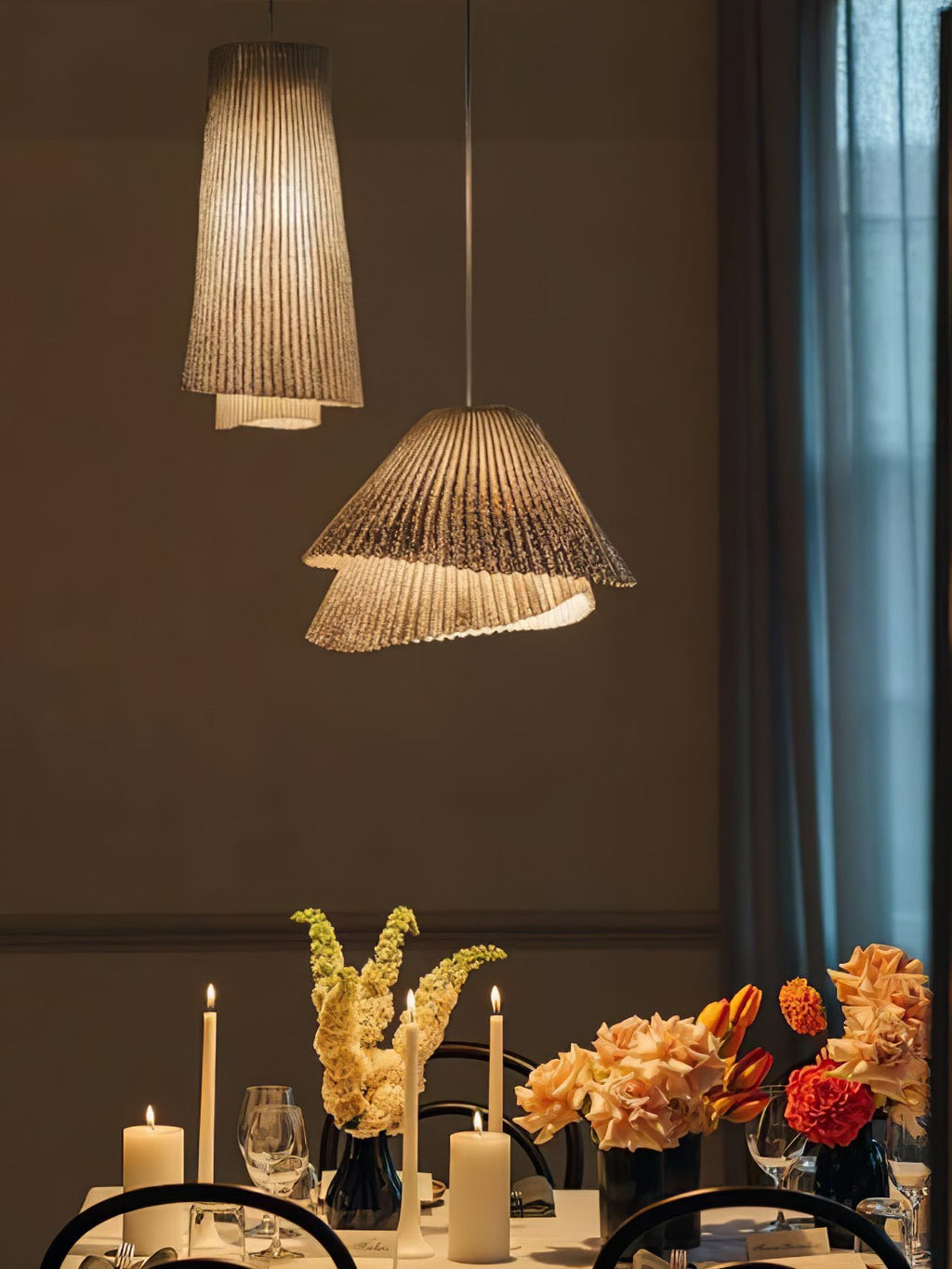 Raleniel Stainless Steel Pendant Light-Moonnatur