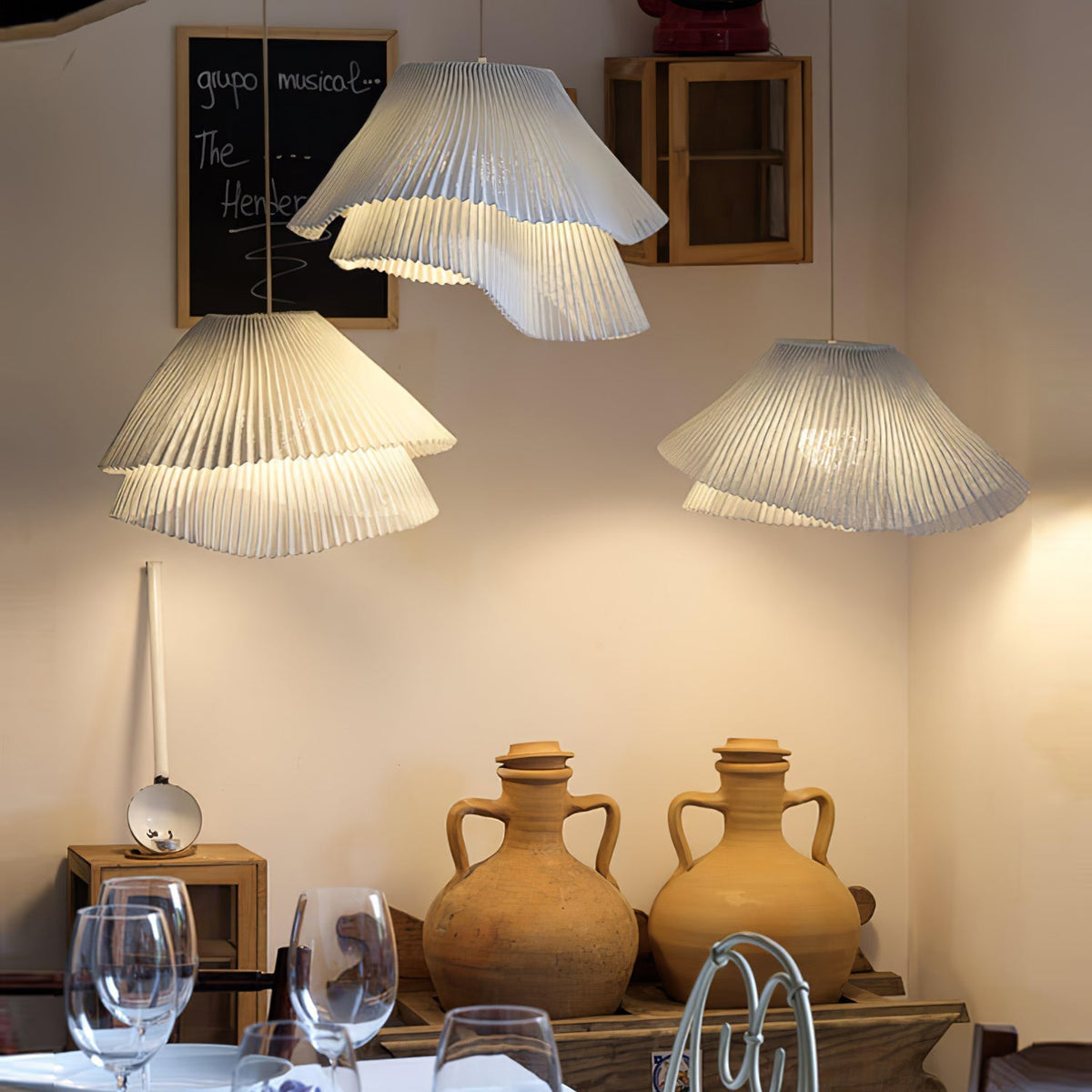 Raleniel Stainless Steel Pendant Light-Moonnatur