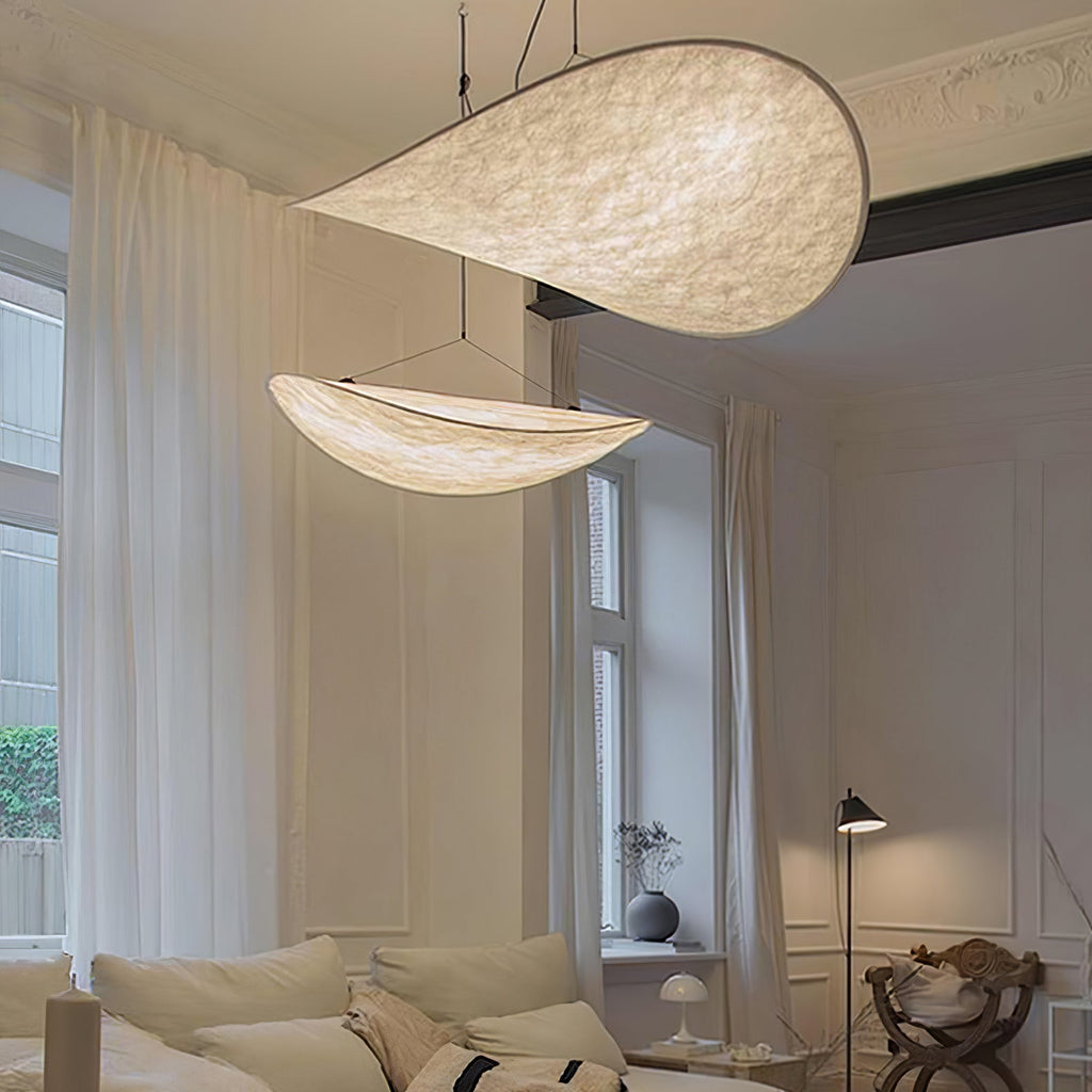 Perrinis Silk Pendant Light-Moonnatur