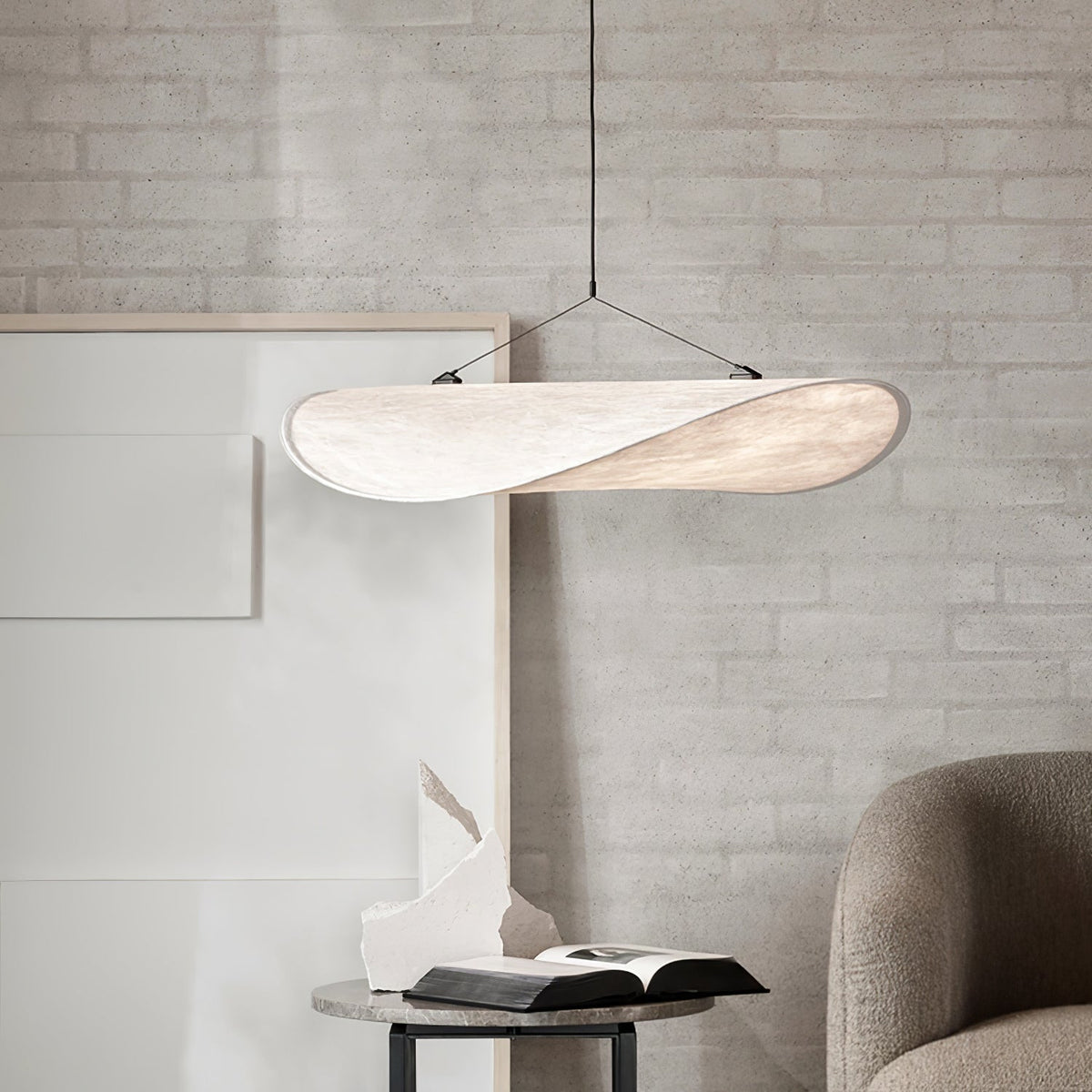 Novira Paper Pendant Lamp-Moonnatur