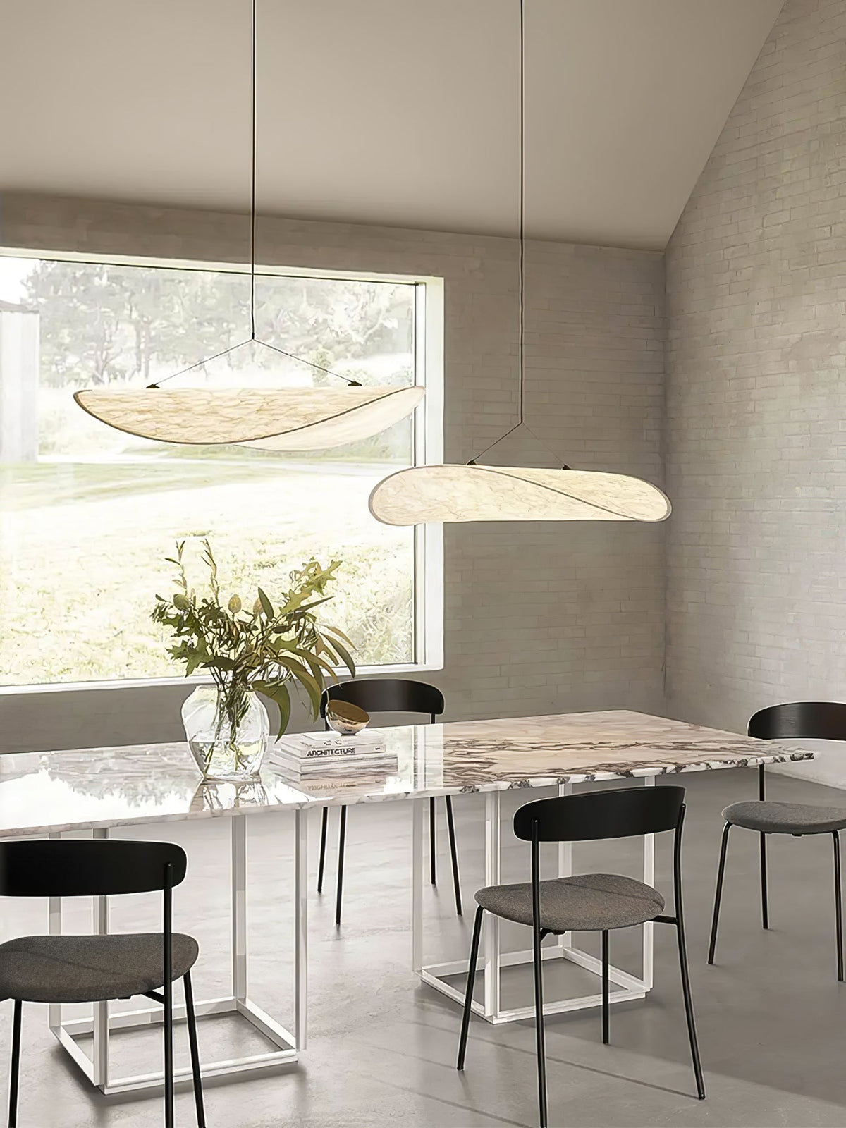 Novira Paper Pendant Lamp-Moonnatur