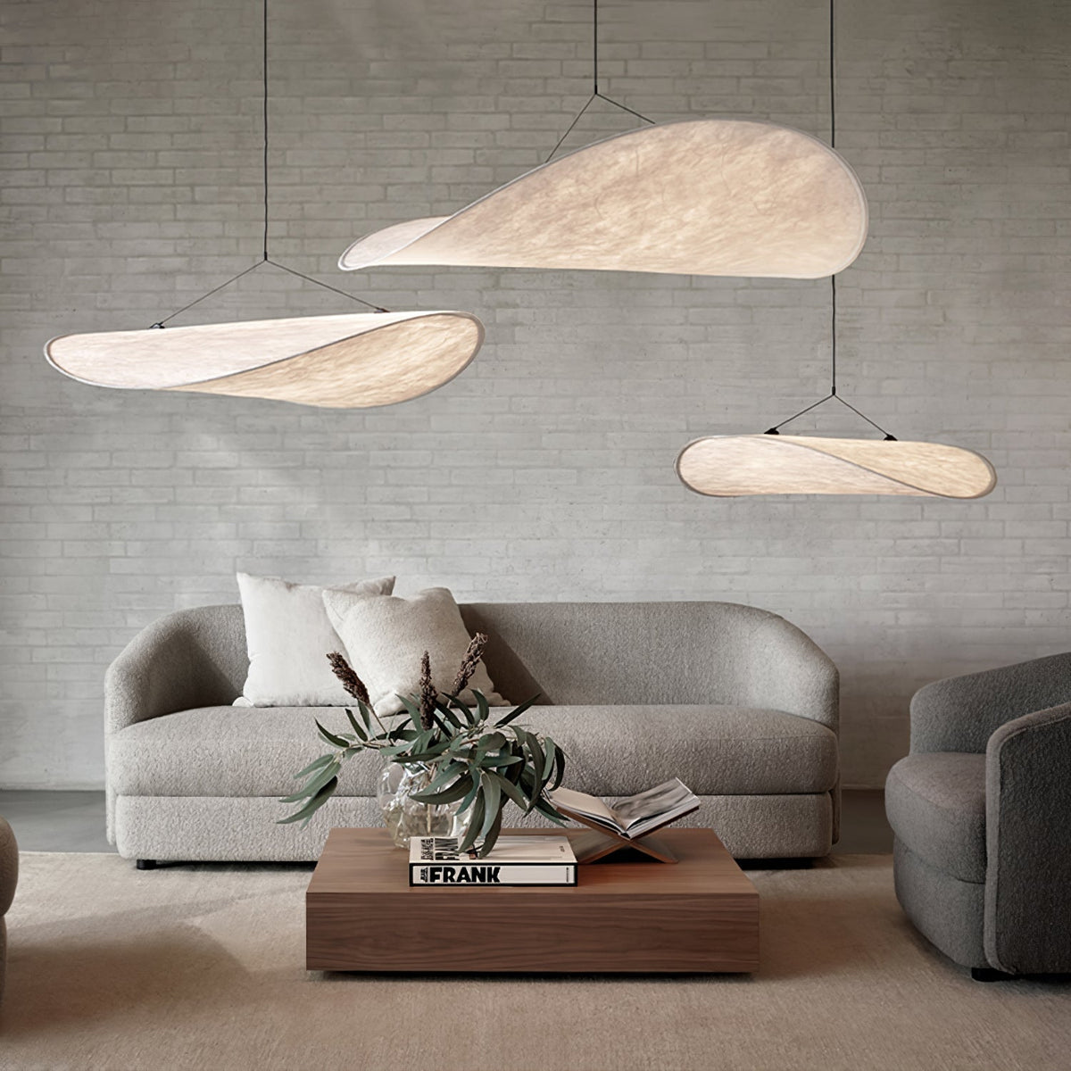 Novira Paper Pendant Lamp-Moonnatur