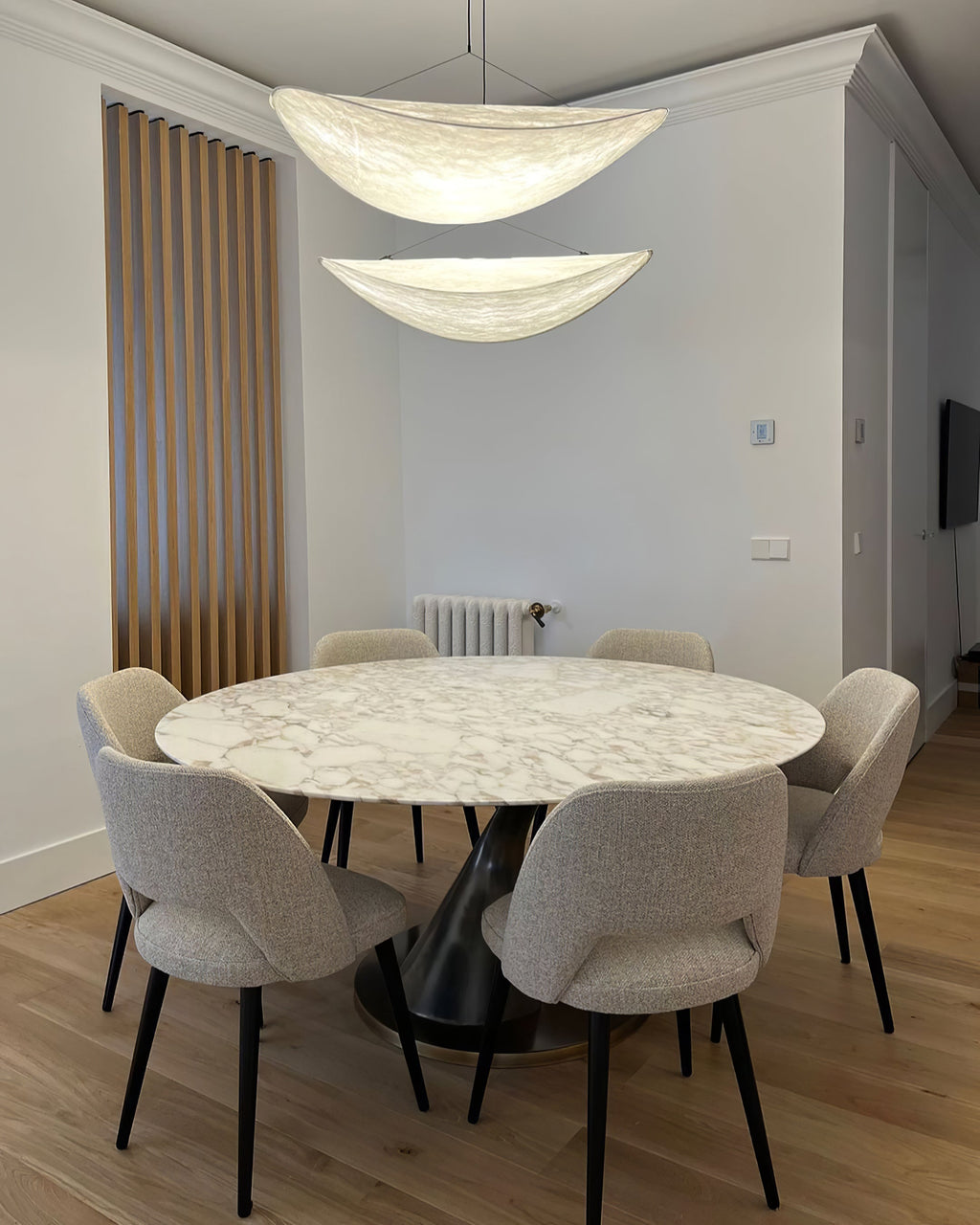 Perrinis Silk Pendant Light-Moonnatur