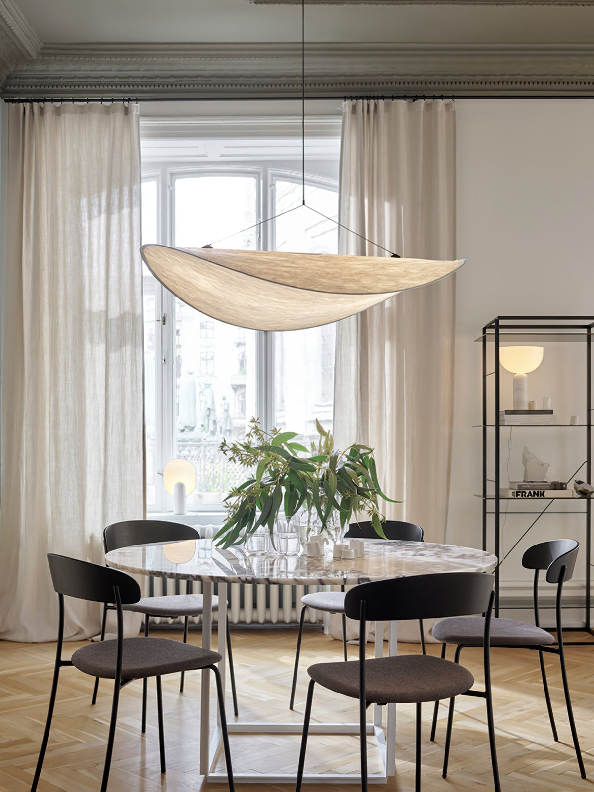 Novira Paper Pendant Lamp-Moonnatur