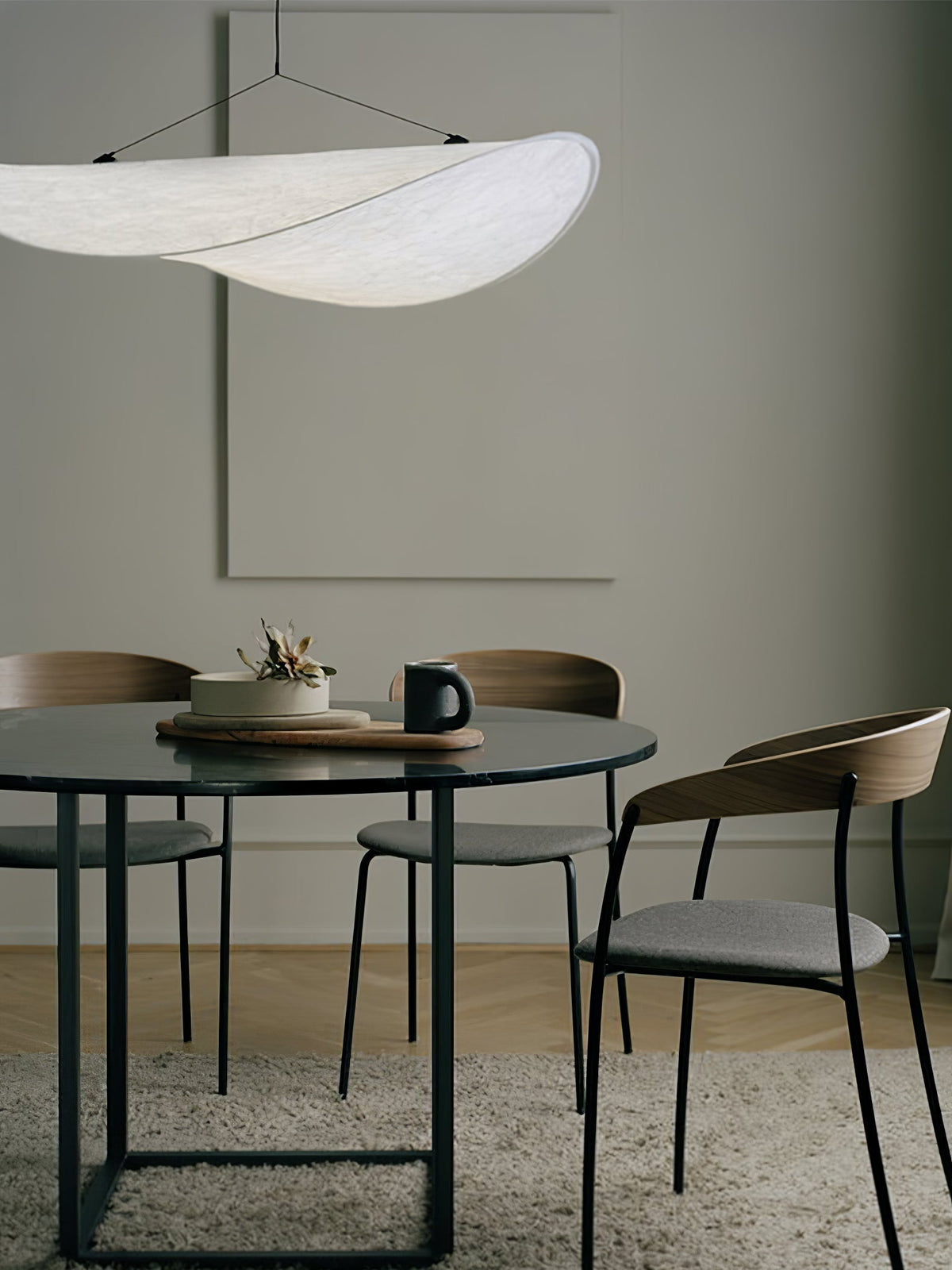 Novira Paper Pendant Lamp-Moonnatur
