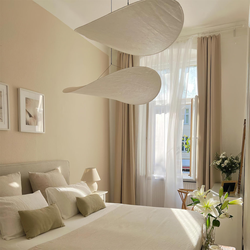 Perrinis Silk Pendant Light-Moonnatur