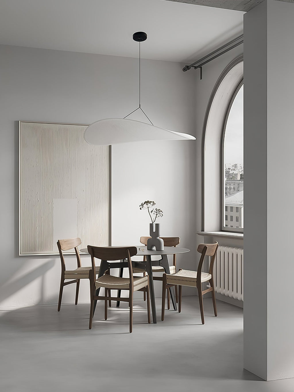 Novira Paper Pendant Lamp-Moonnatur