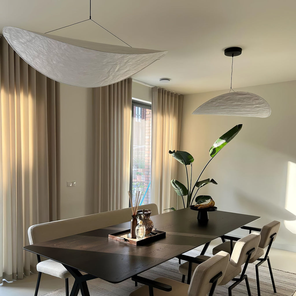 Perrinis Silk Pendant Light-Moonnatur
