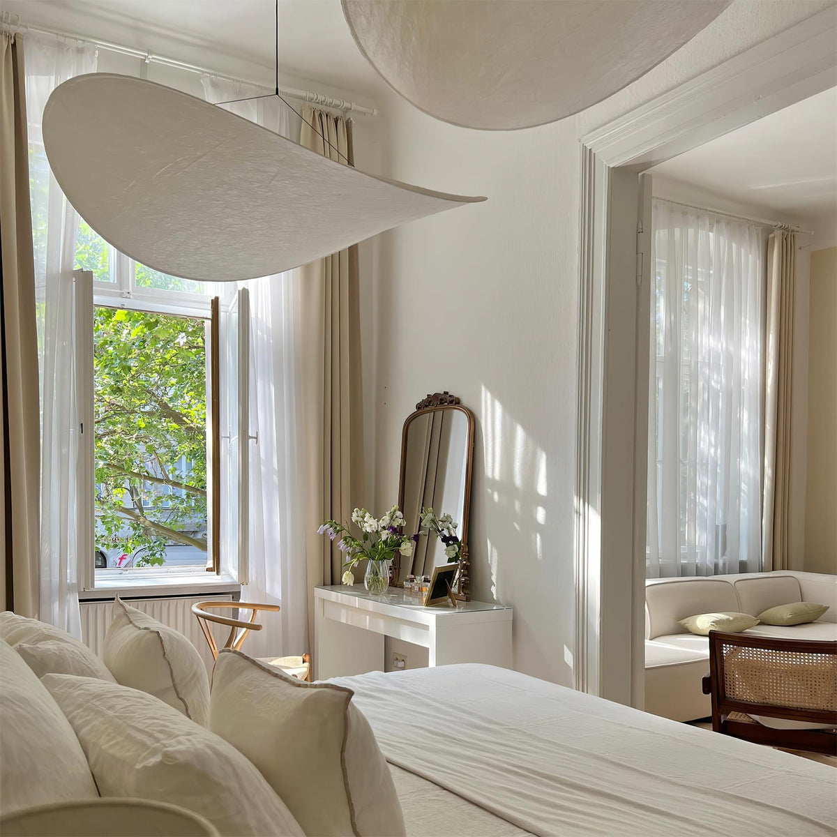 Novira Paper Pendant Lamp-Moonnatur