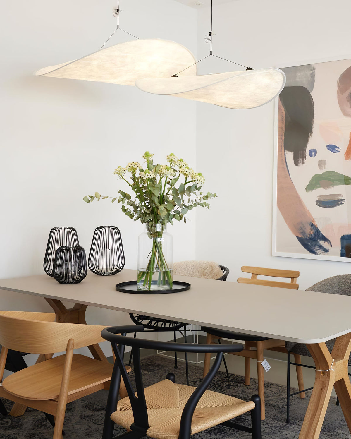 Novira Paper Pendant Lamp-Moonnatur