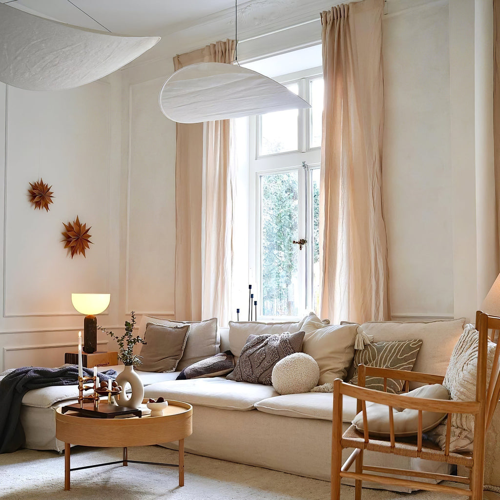 Novira Paper Pendant Lamp-Moonnatur