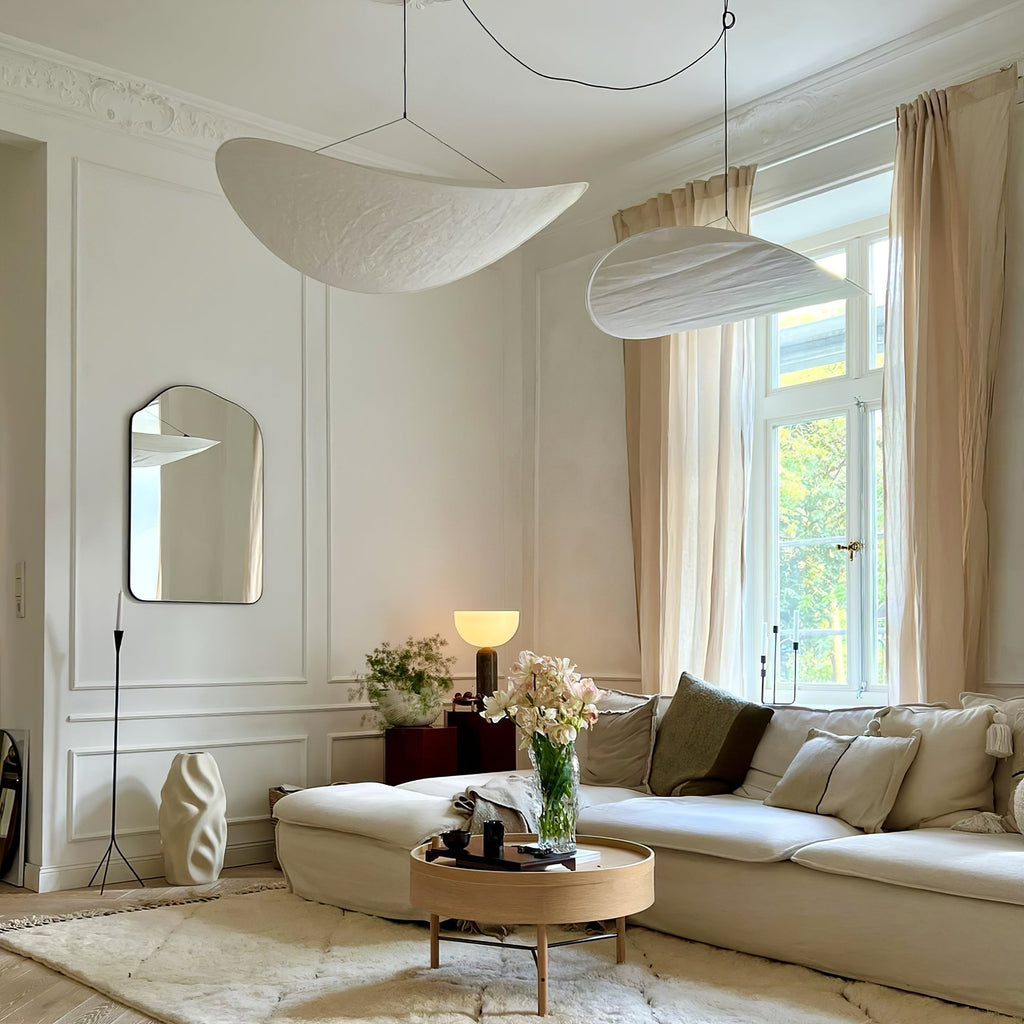 Perrinis Silk Pendant Light-Moonnatur