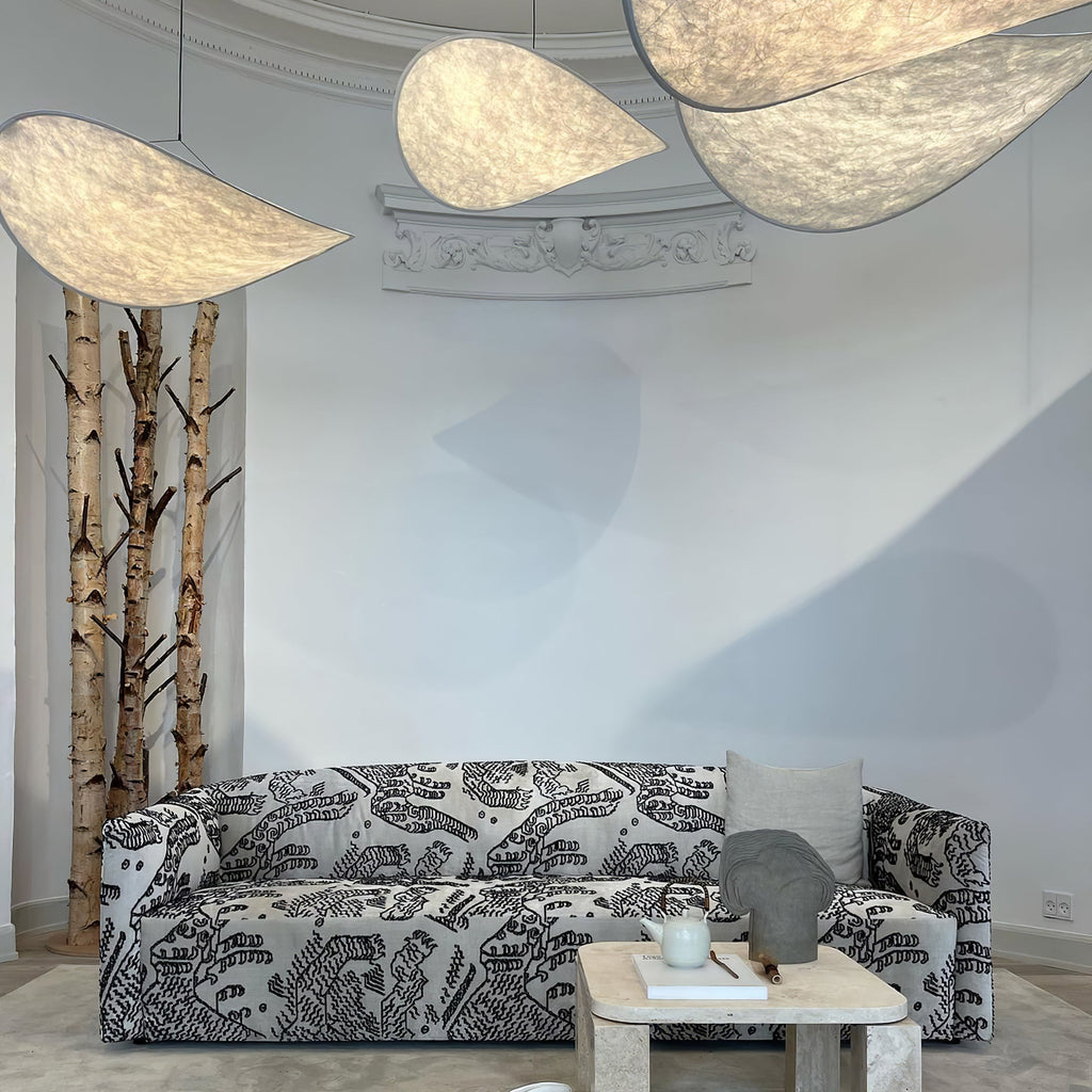 Novira Paper Pendant Lamp-Moonnatur