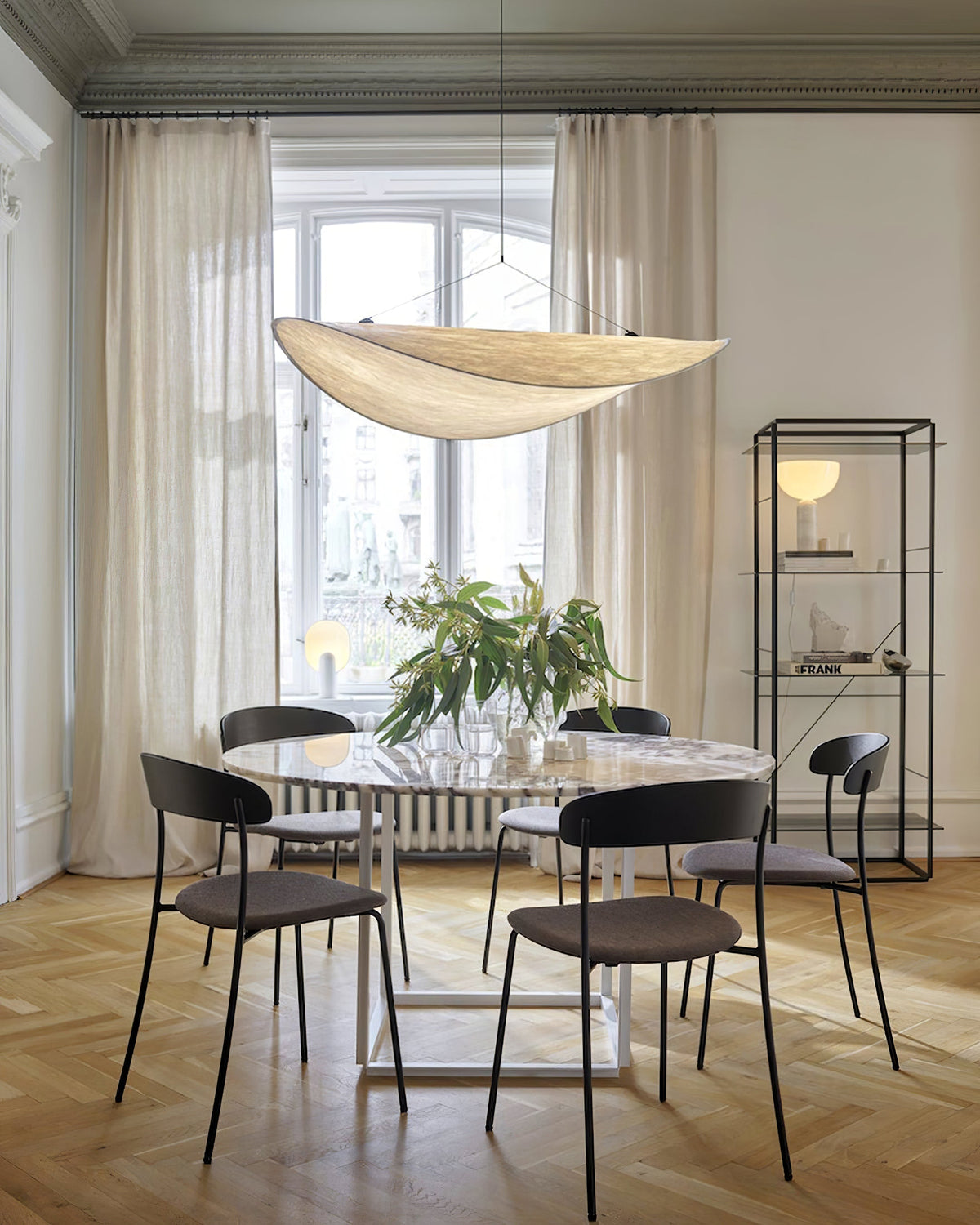 Novira Paper Pendant Lamp-Moonnatur