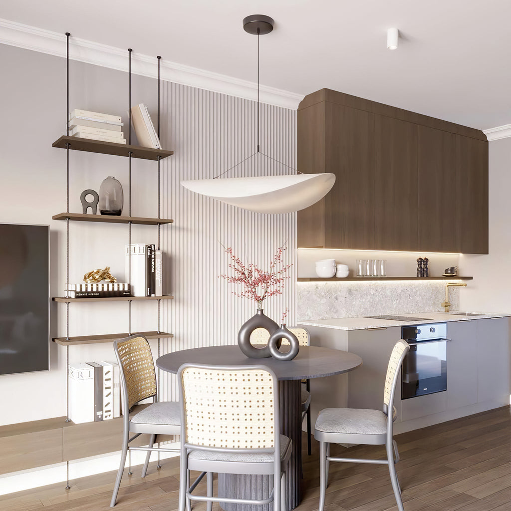 Perrinis Silk Pendant Light-Moonnatur
