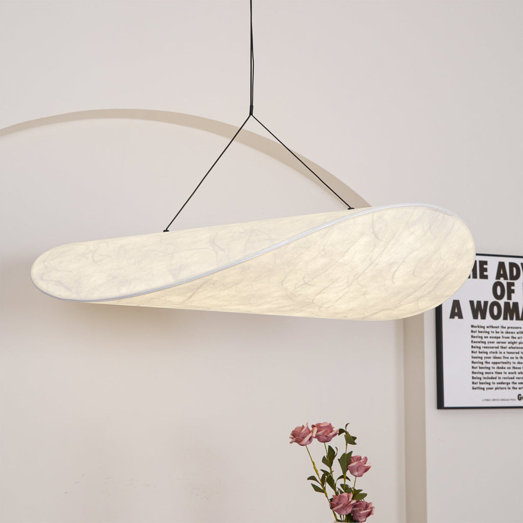 Perrinis Silk Pendant Light-Moonnatur